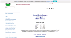 Desktop Screenshot of bip.debrzno.pl